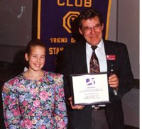 1994 Youth Appreciation Award presented by Harold Lauber